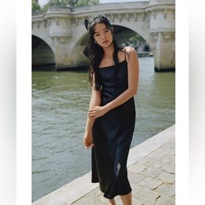 Anthropologie Cowl-Neck Slip Dress | worn once